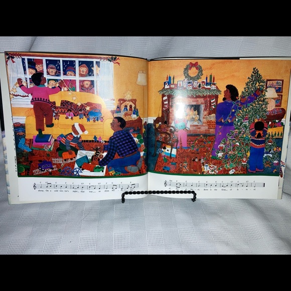 'The Carolers' Children's Hardcover Book - Picture 3 of 6